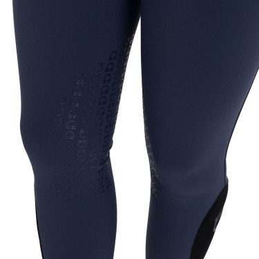 Pantalon femme taille haute avec grip au genou Equestro Marine blazer Bleu marine Pantalon femme taille haute avec grip au genou Equestro Marine blazer Bleu marine