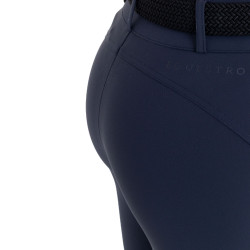 Pantalon femme taille haute avec grip au genou Equestro Marine blazer Bleu marine Pantalon femme taille haute avec grip au genou Equestro Marine blazer Bleu marine
