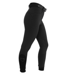 Pantalon femme taille haute avec grip au genou Equestro Pantalon femme taille haute avec grip au genou Equestro