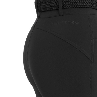 Pantalon femme taille haute avec grip au genou Equestro Pantalon femme taille haute avec grip au genou Equestro
