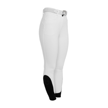 Pantalon femme taille haute avec grip au genou Equestro