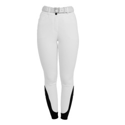 Pantalon femme taille haute avec grip au genou Equestro