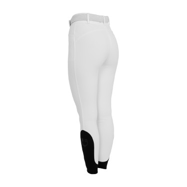 Pantalon femme taille haute avec grip au genou Equestro