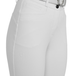 Pantalon femme taille haute avec grip au genou Equestro