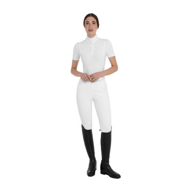 Pantalon femme taille haute avec grip au genou Equestro