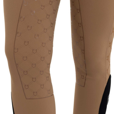 Pantalon femme taille haute full grip monogramme Equestro Pantalon femme taille haute full grip monogramme Equestro
