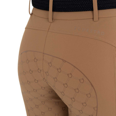 Pantalon femme taille haute full grip monogramme Equestro Pantalon femme taille haute full grip monogramme Equestro