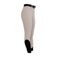 Pantalon femme full grip taille haute en tissu technique bi-stretch Equestro