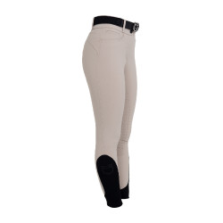 Pantalon femme full grip taille haute en tissu technique bi-stretch Equestro