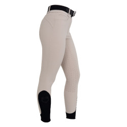Pantalon femme full grip taille haute en tissu technique bi-stretch Equestro