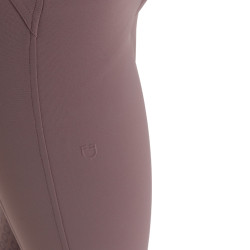 Pantalon femme full grip taille haute en tissu technique bi-stretch Equestro Antler Beige