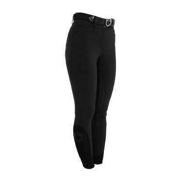 Pantalon femme full grip taille haute en tissu technique bi-stretch Equestro