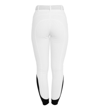 Pantalon femme full grip taille haute en tissu technique bi-stretch Equestro