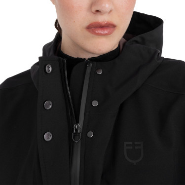 Cape technique imperméable femme Equestro Cape technique imperméable femme Equestro