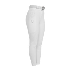 Pantalon femme taille haute full grip avec strass Equestro Pantalon femme taille haute full grip avec strass Equestro