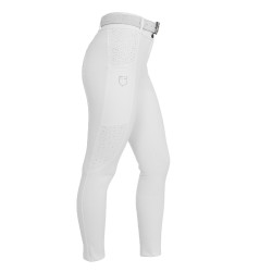 Pantalon femme taille haute full grip avec strass Equestro Pantalon femme taille haute full grip avec strass Equestro