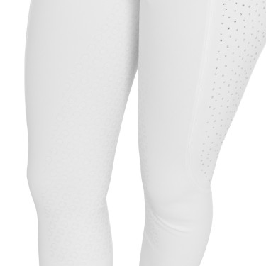 Pantalon femme taille haute full grip avec strass Equestro Pantalon femme taille haute full grip avec strass Equestro