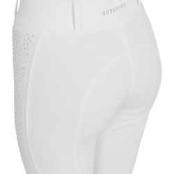 Pantalon femme taille haute full grip avec strass Equestro Pantalon femme taille haute full grip avec strass Equestro