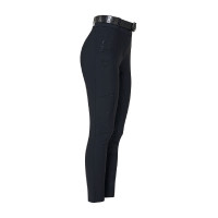 Pantalon femme taille haute full grip avec strass Equestro