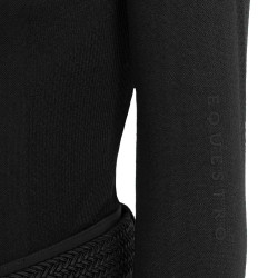 Polo d’entraînement femme en maille technique zippée Equestro
