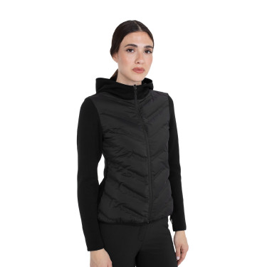 Veste technique femme avec matelassage frontal Equestro