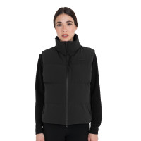 Veste sans manches femme matelassé à col montant Equestro