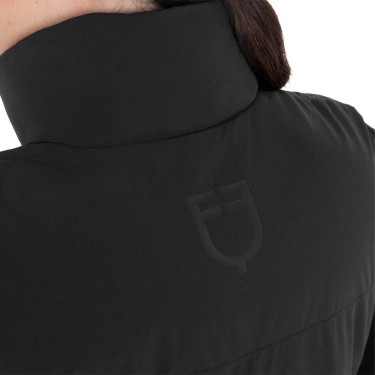 Veste sans manches femme matelassé à col montant Equestro