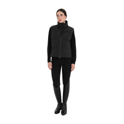 Veste sans manches femme matelassé à col montant Equestro