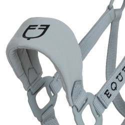 Licol technique avec double réglage et boucles revêtues de caoutchouc Equestro