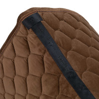 Tapis de dressage effet daim avec strass Equestro