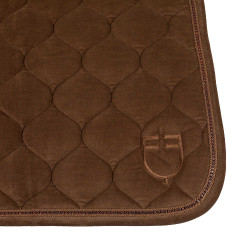 Tapis de dressage effet daim avec strass Equestro