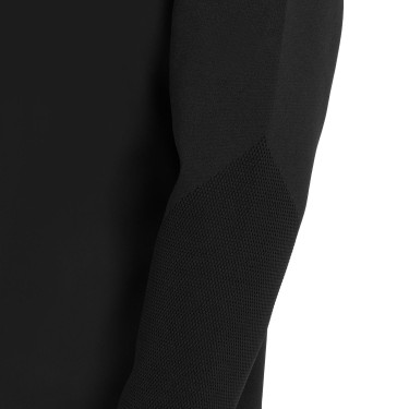Sweat-shirt technique homme col rond avec inserts en micro mesh Equestro