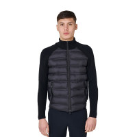 Doudoune homme à manches en maille Equestro
