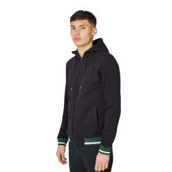 Sweat à capuche zippée homme Equestro Sweat à capuche zippée homme Equestro