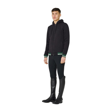 Sweat à capuche zippée homme Equestro Sweat à capuche zippée homme Equestro