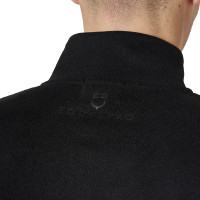 Sweat-shirt homme à col montant en polaire fermeture éclair 3/4 Equestro