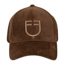 Casquette unisexe de baseball en tissu effet velours Equestro Casquette unisexe de baseball en tissu effet velours Equestro