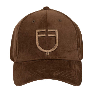 Casquette unisexe de baseball en tissu effet velours Equestro Casquette unisexe de baseball en tissu effet velours Equestro
