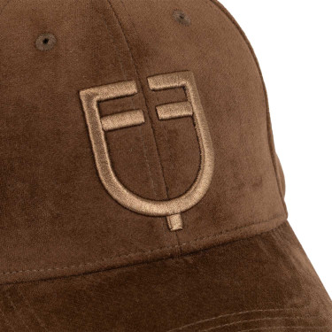 Casquette unisexe de baseball en tissu effet velours Equestro Casquette unisexe de baseball en tissu effet velours Equestro