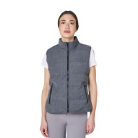 Veste sans manches femme matelassé en laine Equestro