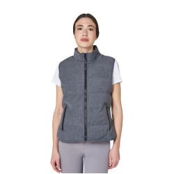 Veste sans manches femme matelassé en laine Equestro