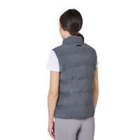 Veste sans manches femme matelassé en laine Equestro