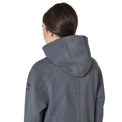 Veste Softshell femme long en mélange de laine avec ouverture arrière Equestro Veste Softshell femme long en mélange de laine avec ouverture arrière Equestro