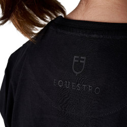 T-shirt fille Sporty & Chic en coton Equestro T-shirt fille Sporty & Chic en coton Equestro