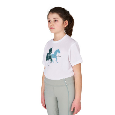 T-shirt enfant en coton respirant Equestro
