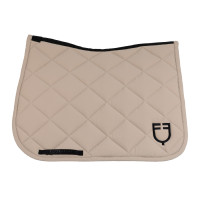 Tapis de dressage matelassé à losanges avec logo brodé Equestro