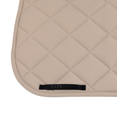 Tapis de dressage matelassé à losanges avec logo brodé Equestro Tapis de dressage matelassé à losanges avec logo brodé Equestro