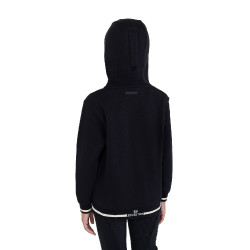 Sweat à capuche zippé unisexe enfant Equestro