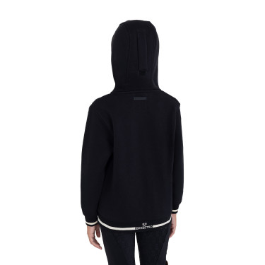 Sweat à capuche zippé unisexe enfant Equestro
