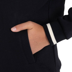 Sweat à capuche zippé unisexe enfant Equestro